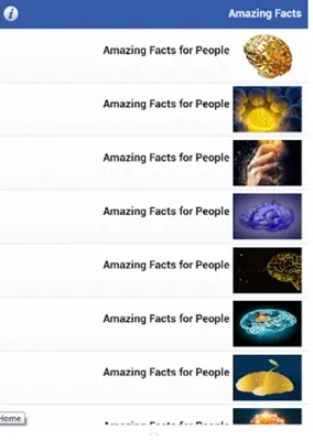 Amazing Facts android App screenshot 0